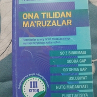 Ona tilidan mar'ruzalr