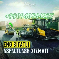 Asfalt qilish xizmati Toshkent 