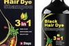 Sochlarni qoraytiruvchi shanpun black hair - Dostavaka bepul 