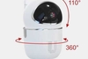Wifi kamera - 360° oladi - Orginal - Dostavka bor 